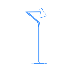 Furniture Floor Lamps Type 75 Floor Lamp Craft Design Svg File, Free Vectors File